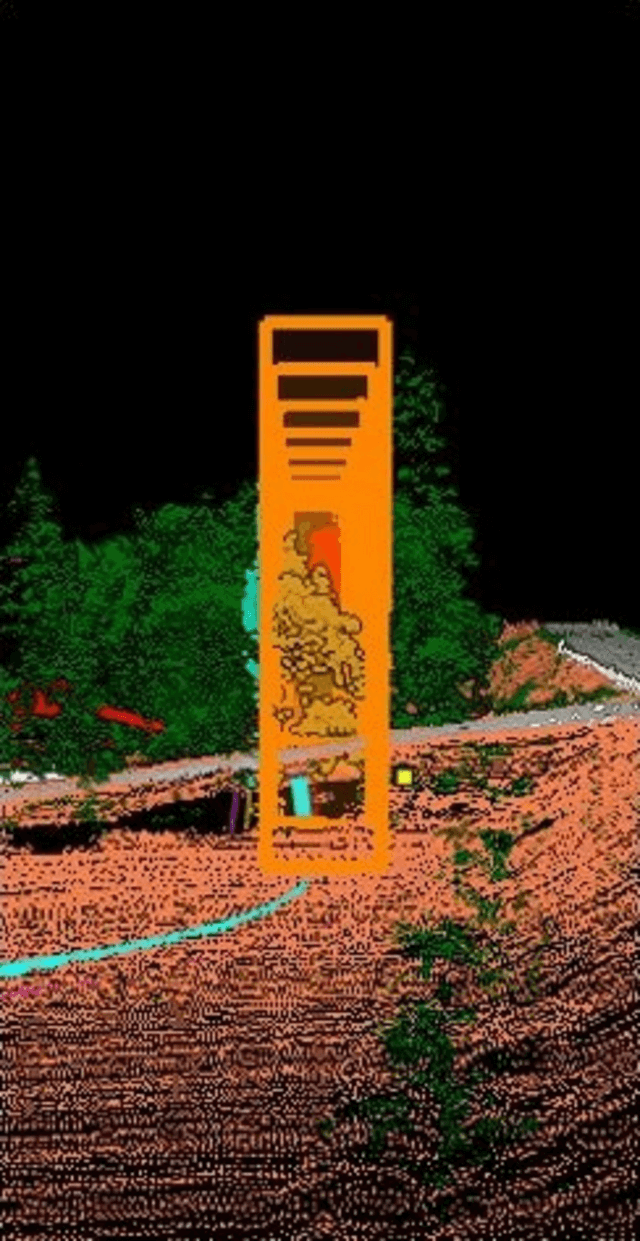 Controlled gas pipeline area requiring vegetation clearing