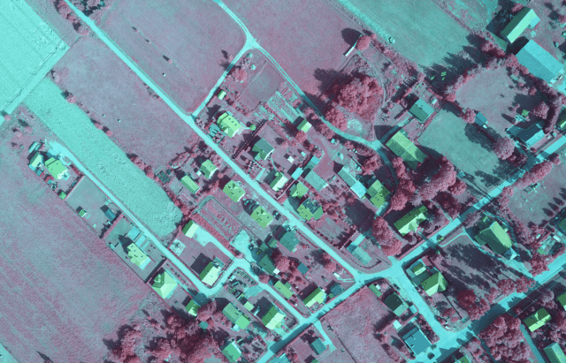 Vegetation condition analysis based on NIR sensor data