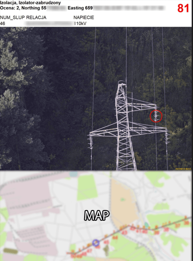 Power line inspections - visual inspections