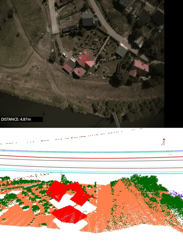 Identification of power line proximities to buildings and infrastructure in the field