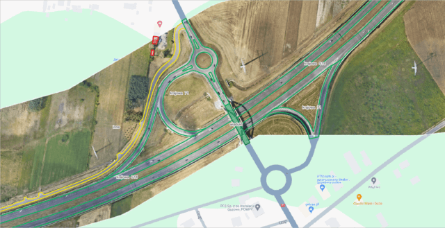 Wektoryzacja infrastruktury drogowej